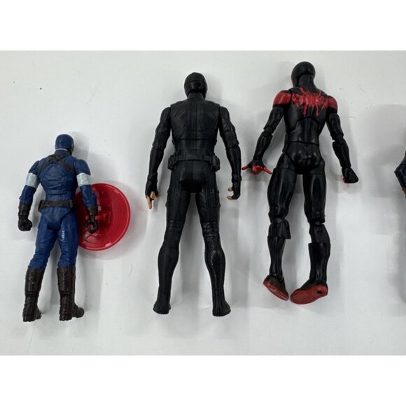 Marvel Super Hero Squad Figures Lot of 14 Hasbro Playskool Mini Spiderman Bundle - Picture 13 of 13